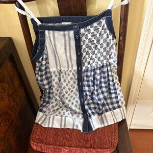 Anthropology baby doll top